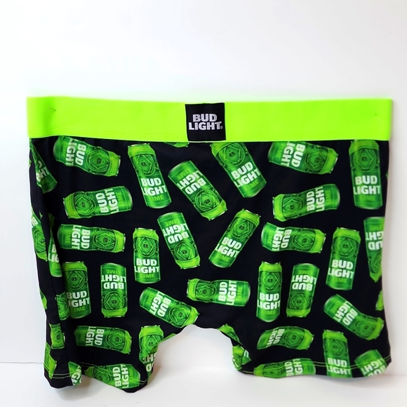 CRAZY BOXER BUD LIGHT GREEN & BLACK COLOR MEDIUM SIZE - Picture 4 of 9